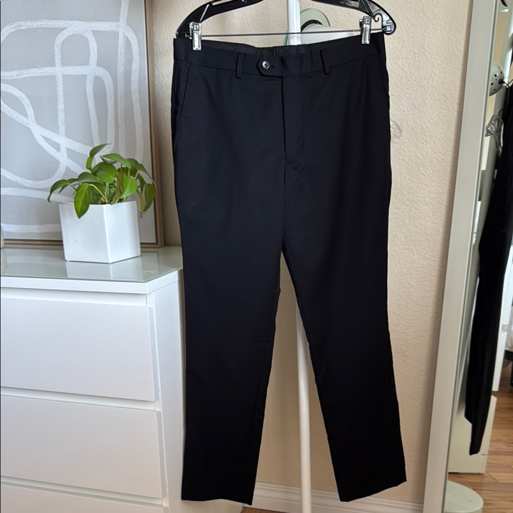 Bar III Men's Slim fit Black Pants